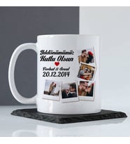 Kişiye Özel Yıldönümümüz Kutlu Olsun Aşkım Kupa