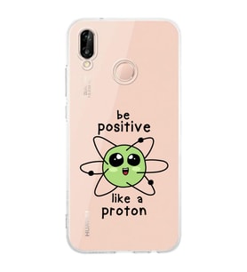 Huawei P20 Lite Uyumlu Baskılı Yumuşak Silikon Şeffaf Telefon Kılıfı