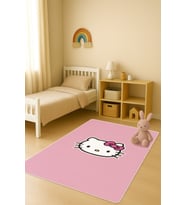 Modern Dijital Baskı Kaymaz Taban Çocuk ve Genç Odası Halısı H0593