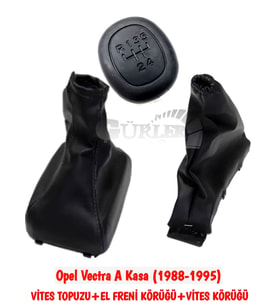 Opel Vectra A Kasa Vites Körüğü+El Freni Körüğü Ve Vites Topuzu 3'lü Set