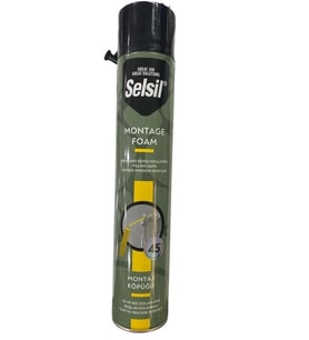 Mey İthalat® Selsil Tam Dolum Poliüratan Montaj Köpüğü 845 gr