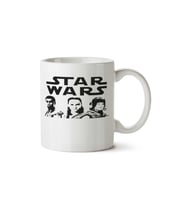 Star Wars Karakter iki Tarafı Baskılı Kupa Bardak