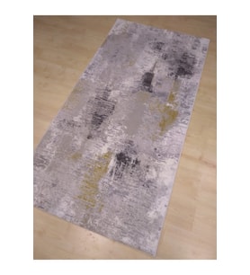 GABARDİN ARYA 587-96 GRİ SARI SALON HALISI 100X200 CM