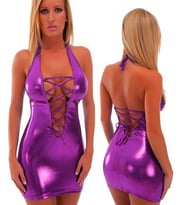 Fantazi Lame Mini Elbise