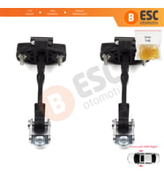 Peugeot 3008 5008 2 Citroen C5 Aircross A DS7 Crossback Opel Grandland 1 İçin 2X Ön Kapı Gergi Yayı