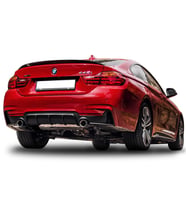 Bmw 4 Serisi F32 F33 F36 M Perfomance Sağ-Sol Tek Arka Tampon Eki - Difüzör (Plastik)