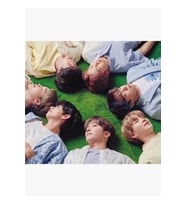 Bts Ot7 Tablo Ahşap Poster Dekoratif Kod5467