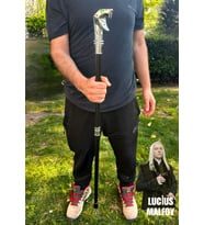 Harry Potter Lucius Malfoy Walking Stick Koleksiyonluk Metal Baston Asa