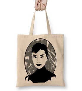 Audrey Hepburn Bez Çanta Uzun Saplı