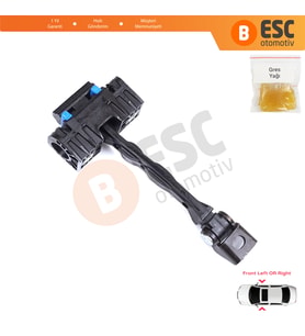 VW Tiguan MK1 5N 2007-2018 5N0837249A İçin Ön Sağ veya Sol Kapı Gergisi
