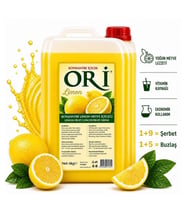 ORİ Limon Aromalı Şerbet ve Buzlaş Konsantre Şurubu 6 Kg