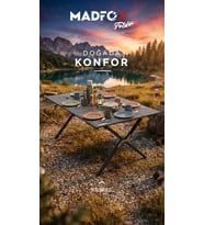 Madfox Foldex Katlanabilir Alüminyum Kamp Masası (6 Kişilik)