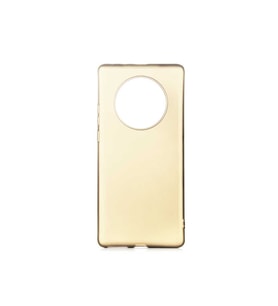 Huawei Mate 40 Pro Uyumlu Kılıf Zore Premier Silikon Kapak (Gold)