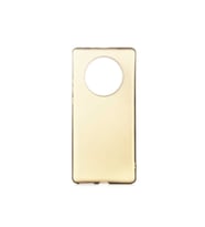 Huawei Mate 40 Pro Uyumlu Kılıf Zore Premier Silikon Kapak (Gold)