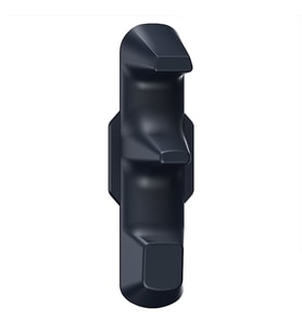 MEMO PB01 2 Adet Tablet İçin Yapışkanlı Silikon Tutma Kolu (Siyah)
