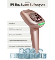 Sinbo Sel-6044 IPL Buz Lazer Epilasyon Atım Otomatik/Manuel Dijital Ekran
