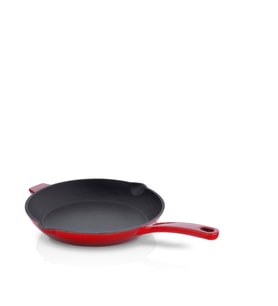 Korkmaz Casta Yuvarlak Grill Döküm Tava Kırmızı 20x20 cm A2935-1