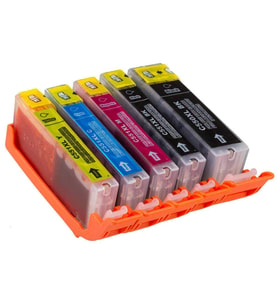Renksan PGI-550-551 Pixma iP7250 Muadil Kartuş Seti 5 Renk 