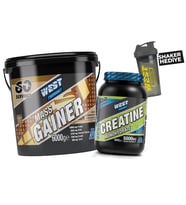 Mass Gainer 6000 gram - Kreatin Monohidrat 600 gram Paketi