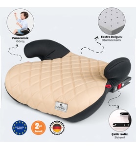Lorelli Sirius New Isofix Oto Koltuğu Yükseltici - Bej (Standart)