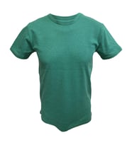 Jojoboy Polo Erkek Ribana Yuvarlak Yaka Tshirt (Yeşil)