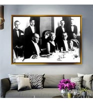 Altın Çerçeveli dekoratif tablo a1155 (Gold)