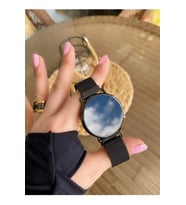 Özel Kutulu Siyah Led Unisex Premium Kol Saati Arkadaşa Sevgiliye Hediye Kocaya Abiye Babaya Hediye Doğum Günü Yıl Dönümü Hediyesi