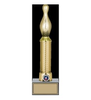 ODAK KUPA - Figürlü Kupalar - Bowling / Pin Figürlü Kupalar FG-008 A - 34 cm