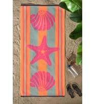 Özdilek Nice Plaj Havlusu (70x150)-Pink Shell (Pembe)