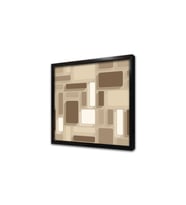 Dekoratif Soyut Çerçeveli Mdf Tablo