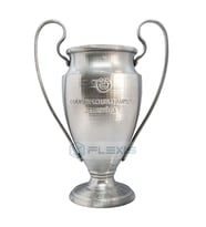 FLEXIS WE MAKE IT POSSIBLE FOR YOU 30 CM ŞAMPİYONLAR LİGİ KUPASI ÜSTELİK MESSİ ÖZEL TASARIM KUPA