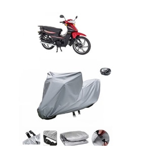 Mondial 100 SFC Exclusive  Su Geçirmez Motosiklet Brandası ARKA ÇANTA UYUMLU