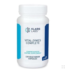 Klaire Labs Vital-Zymes Complete 120 Kapsül