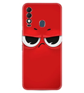 Tecno Spark 8T Kılıf Resimli Desenli Silikon Platinium Series Red 1829