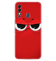 Tecno Spark 8T Kılıf Resimli Desenli Silikon Platinium Series Red 1829