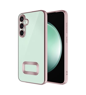 Samsung Galaxy A16 Uyumlu Kılıf Kamera Korumalı Logo Gösteren Zore Omega Kapak