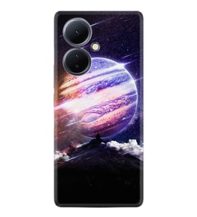 Vivo V29 Lite Kılıf Silikon Desen Özel Seri Super Planet 1797