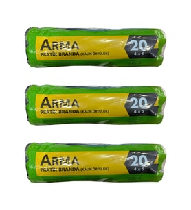 Arma Naylon Tadilat Boya Koruyucu Örtü Poşet Kalın Pratik Branda - 4x5 Metre - 20 m2 - 3 Paket