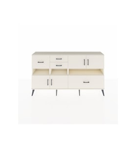 Arges Konsol 5 Raflı 4 Çekmeceli 4 Kapaklı 176x30x99 Aytaşı-Aytaşı