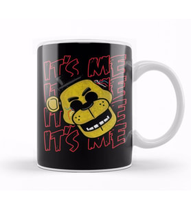 Five Nights At Freddy's Logo Kupa Bardak Porselen