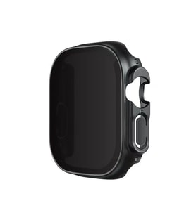 Lexroo Watch Ultra 49mm Sert PC Kasa ve Privacy Ekran Koruyucu Watch Gard 23 - Siyah