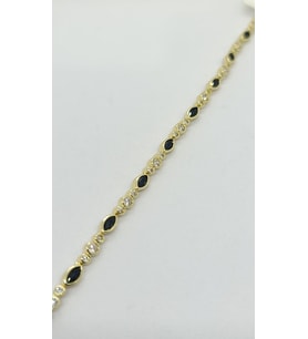 Éclat Noirelle Bileklik (17+2 cm)