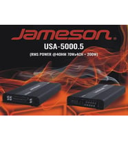 JAMESON USA-5000.5 STERO Ve MONO ÇİFT YONLU 5000 WATT 6 KANAL 4 ÇIKIŞ OTO ANFİ
