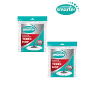 SMARTER 2 ADET OTO TEMİZLİK SETLERİNE UYUMLU MOP PASPAS 