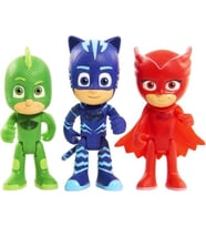 Catboy Owlette Gekko Kutulu 3'lü Oyuncak Figür