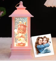 Kişiye Özel Fotoğraflı Dilek Perisi Sim Kar Küresi Arkadaşa Hediye