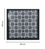 Led Döşenebilir Asma Tavan Uyumlu 60x60 Tavan Paneli (Siyah)
