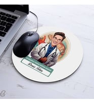 Kişiye Özel Hediye Karikatürlü En İyi Kadın Doğum Uzmanı Mousepad