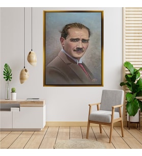 ÇERÇEVELİ ATATÜRK TABLO S671