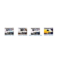 Ford Transit Kaput Taş Koruma Bez Branda Maskesi Reklamsız 1993-2001